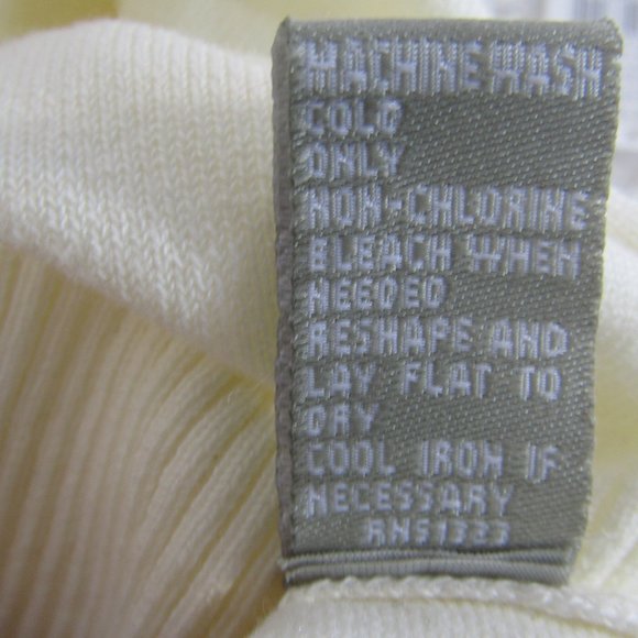 Ella Rose Women's The Majestic Cotton Blend Sleeveless Top Blouse Cream XL - Picture 7 of 8